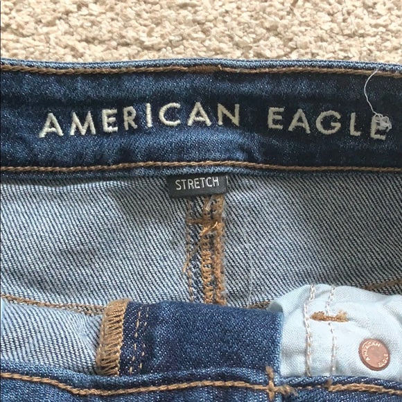 NEVER WORN American Eagle Dark Blue Denim Skirt - Picture 4 of 5